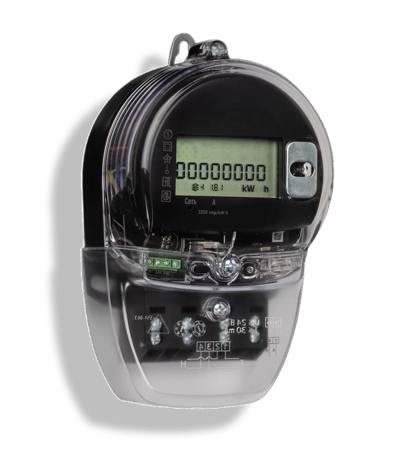 Умный однофазный счётчик электроэнергии